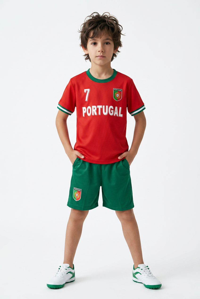 Kids set voetbal Portugal