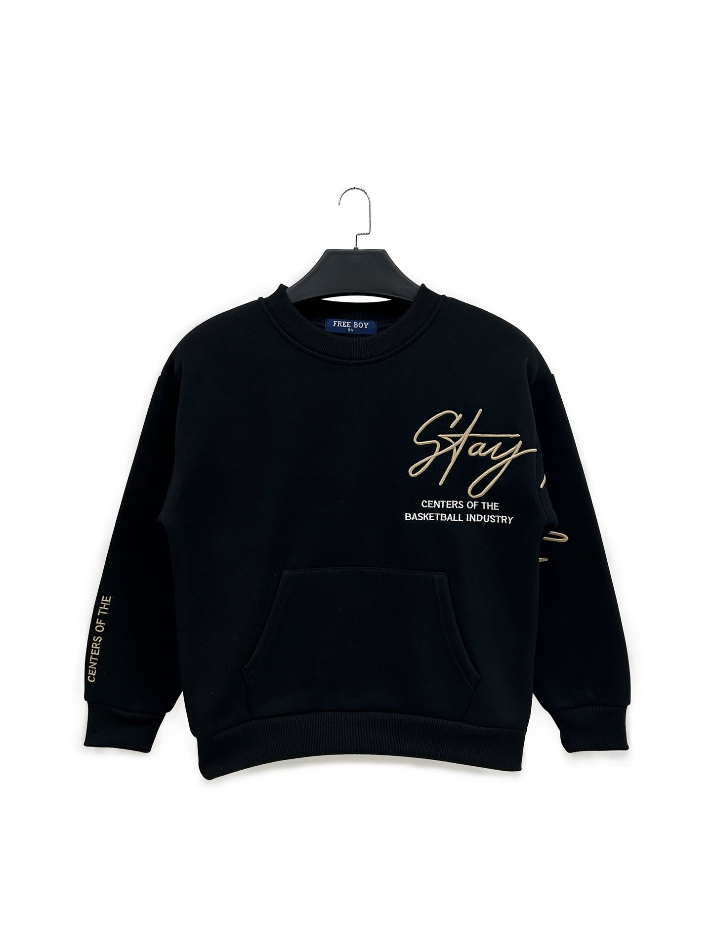 Sweater stay black gold