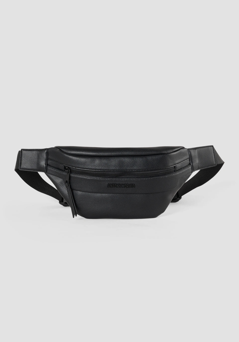 POUCH IN MACHINED IMITATION LEATHER