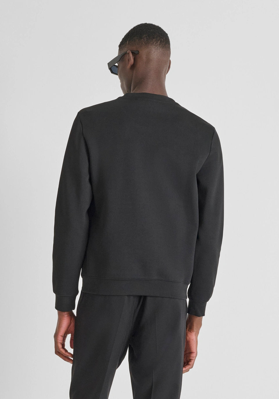 ANTONY MORATO FEPA SLIM FIT COTTON BLEND CREW NECK WITH ANTONY MORATO LOGO