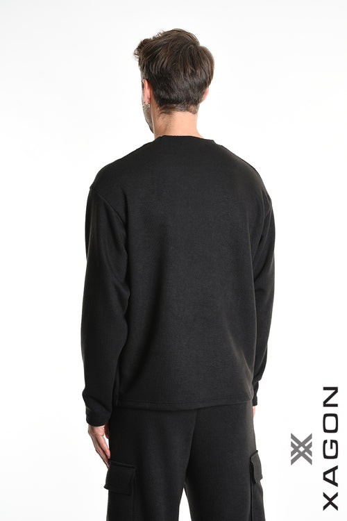 XAGON SWEATER 2MD231 Regular Black