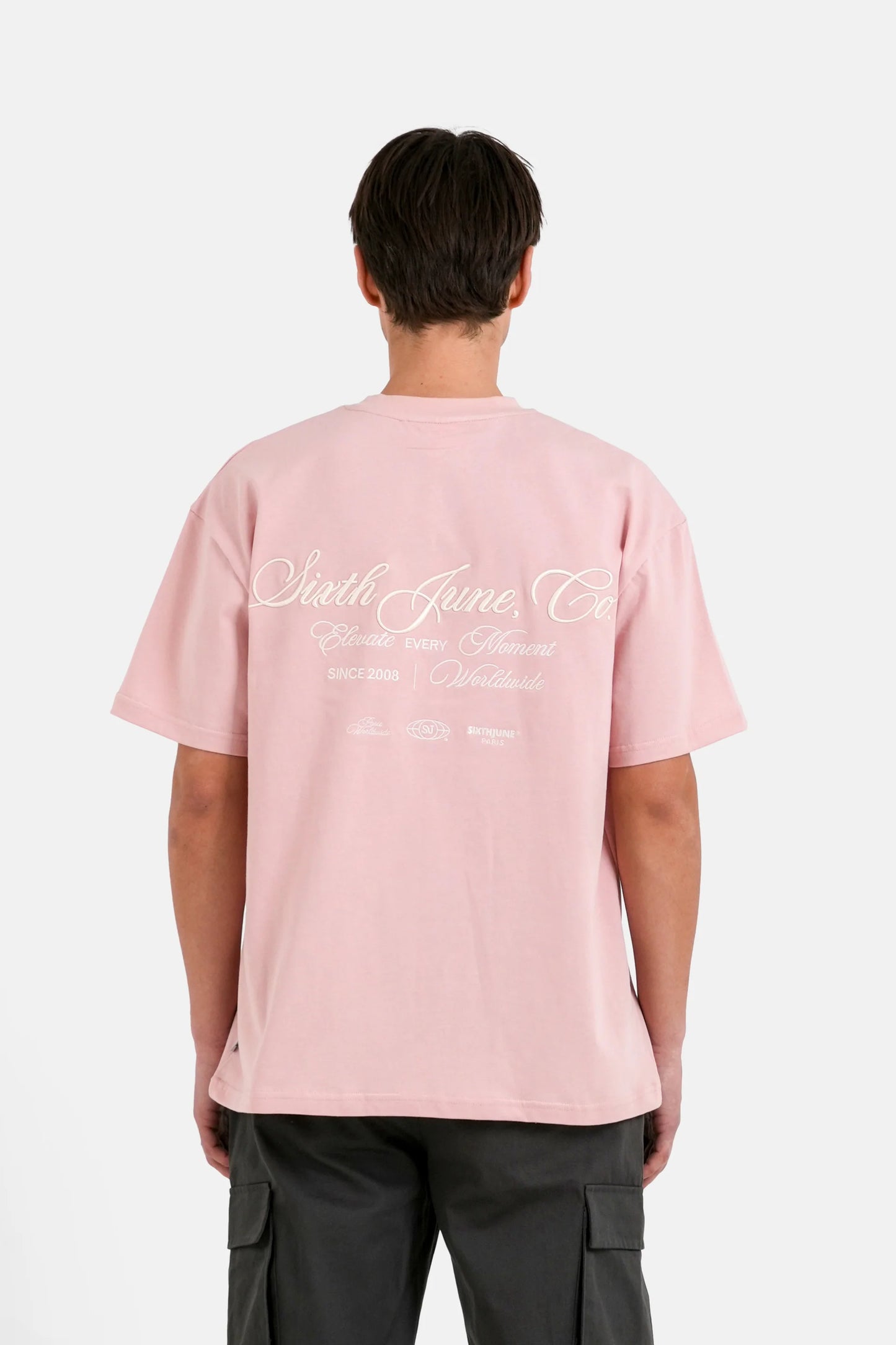 SIXTH JUNE ELEVATE embroidery s/s t-shirt