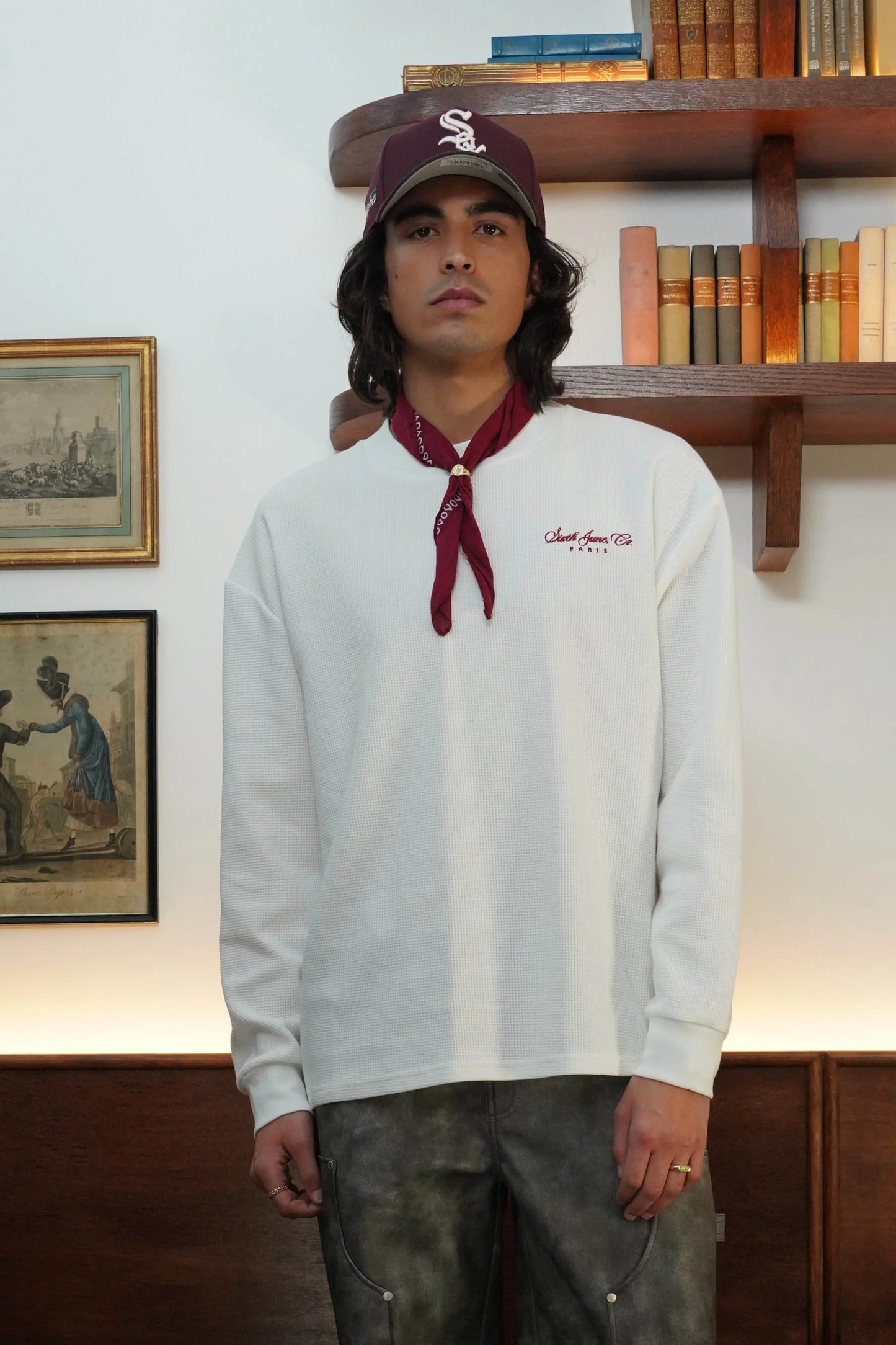 SIXTH JUNE ELEVATE waffle l/s t-shirt