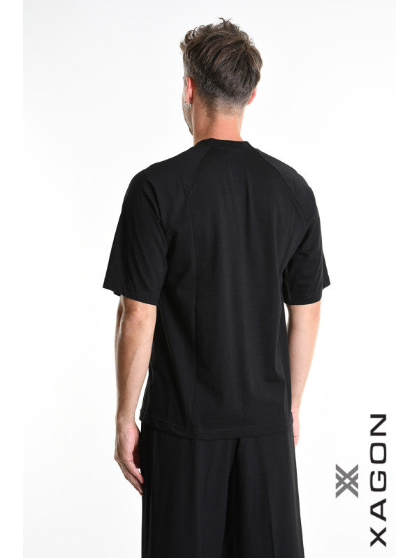 T-SHIRT Comfort Fit Cotton Black