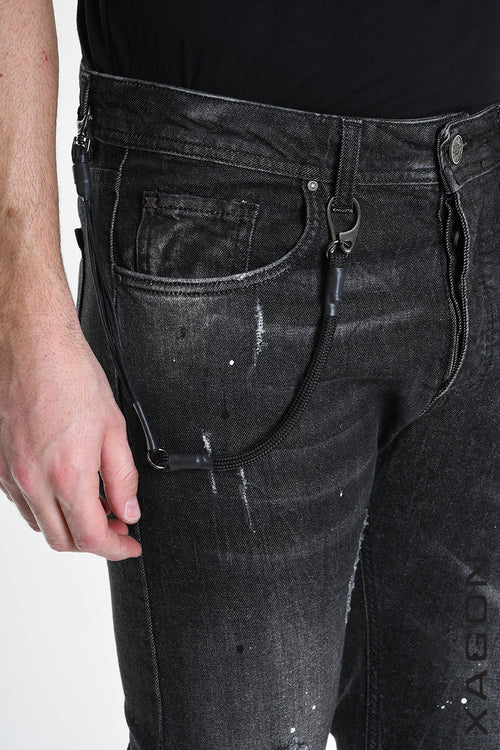 JEANS UMR263 Skinny Stretch Black