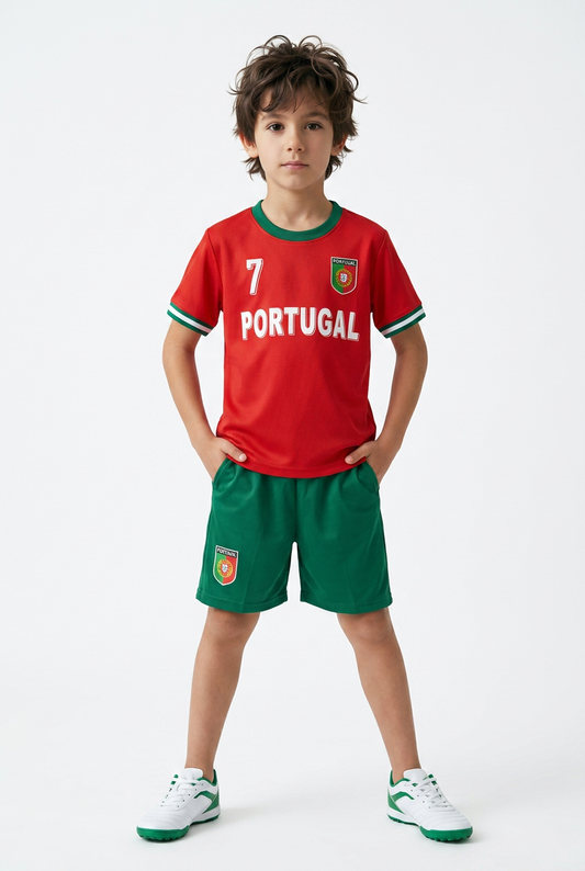 Kids set voetbal Portugal