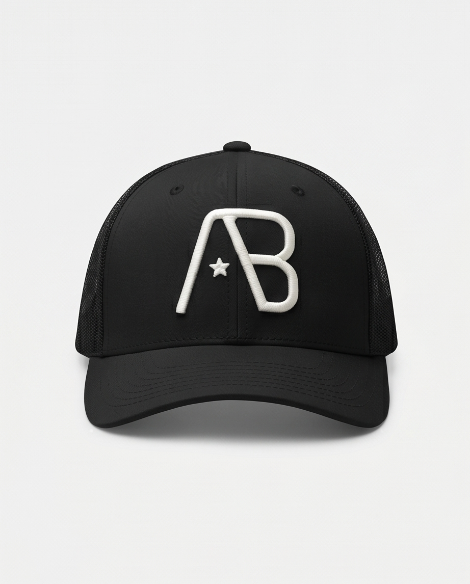 Retro Trucker Cap | Charcoal / Sage