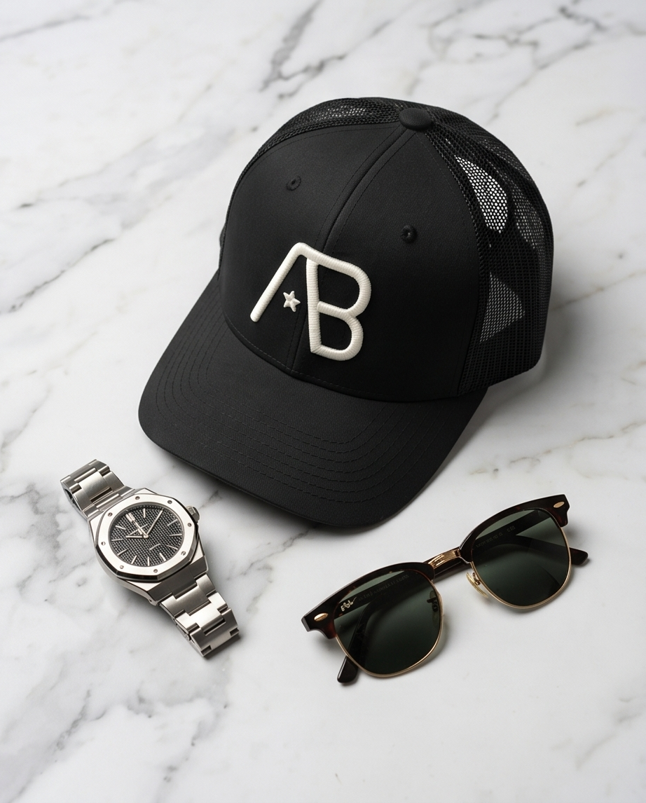 Retro Trucker Cap | Charcoal / Sage