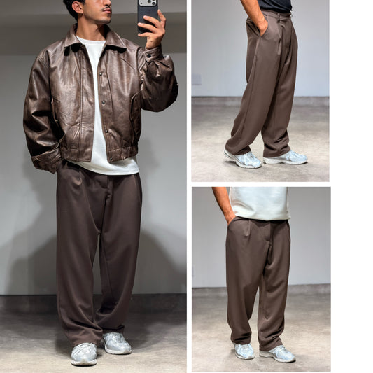 Baggy pants Brown