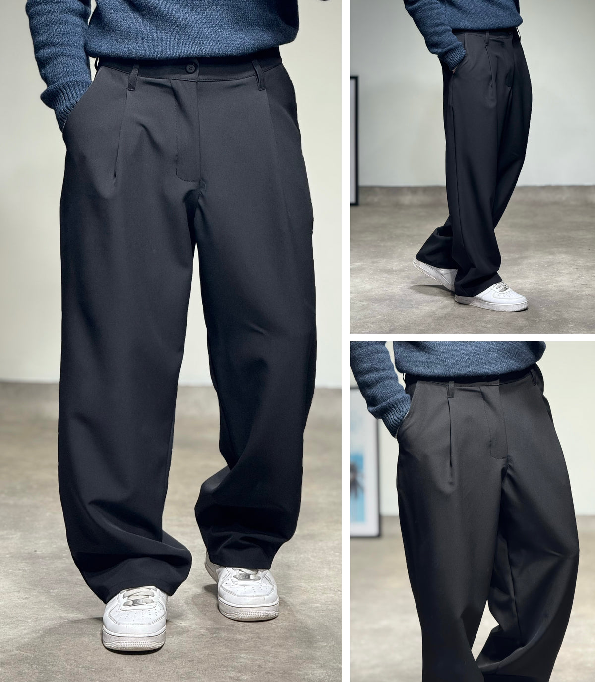 Baggy pants black