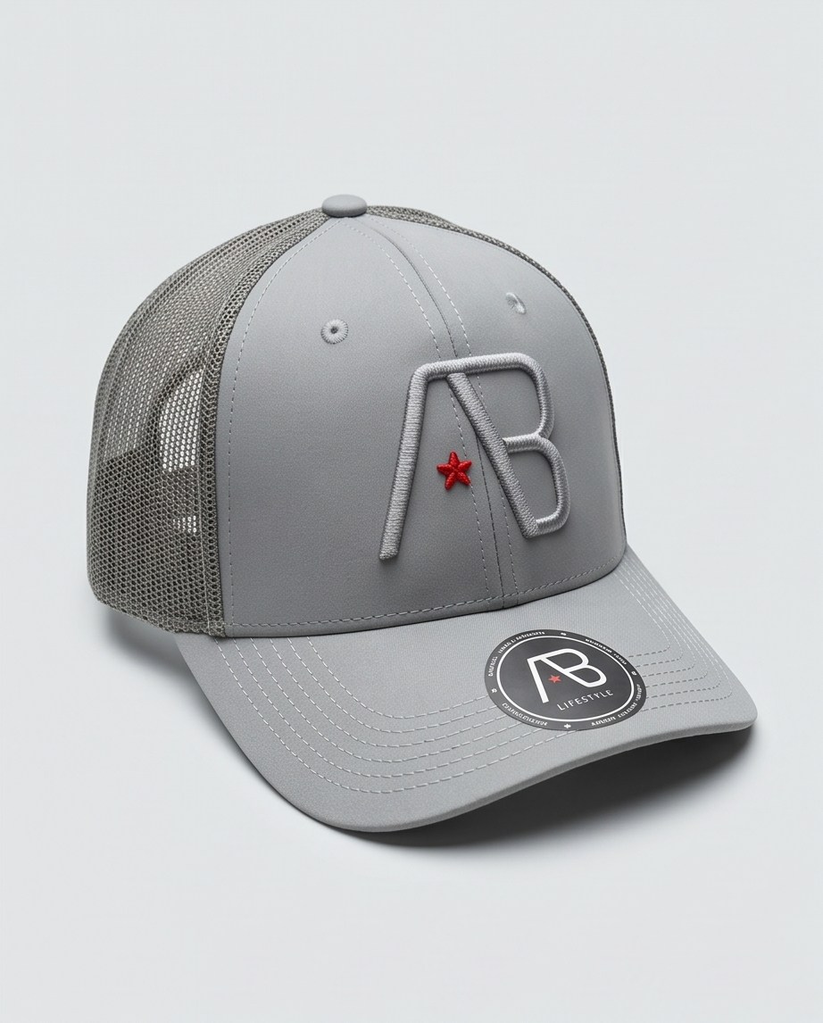 Retro Trucker Cap | Charcoal / Sage