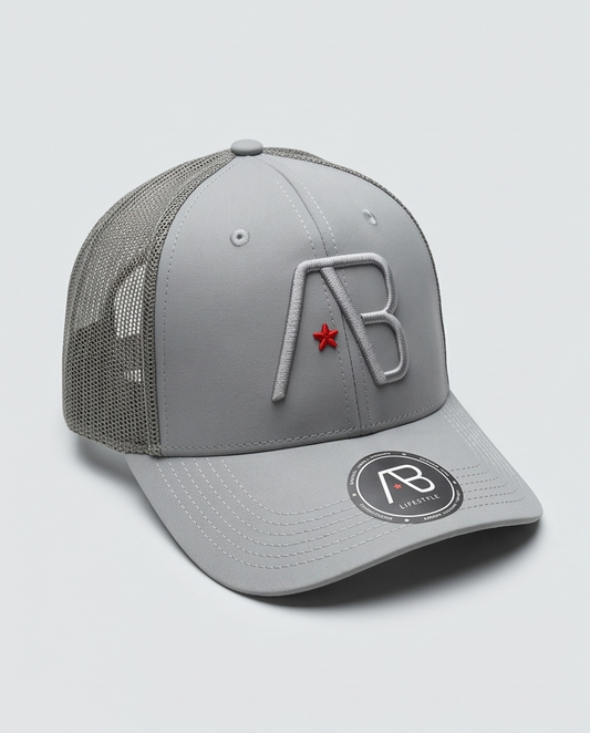 Retro Trucker Cap | Charcoal / Sage