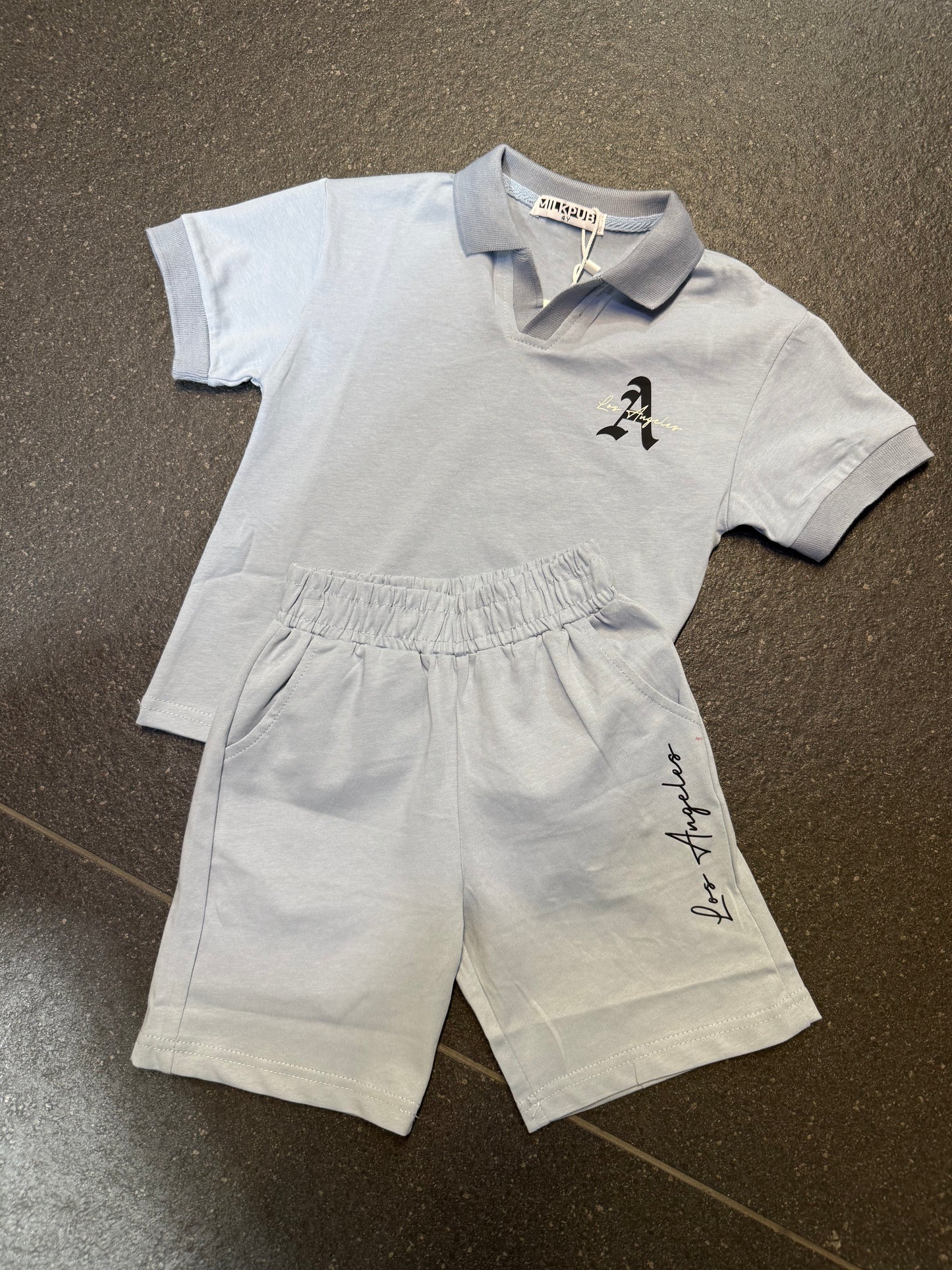 Set Los Angeles light blue