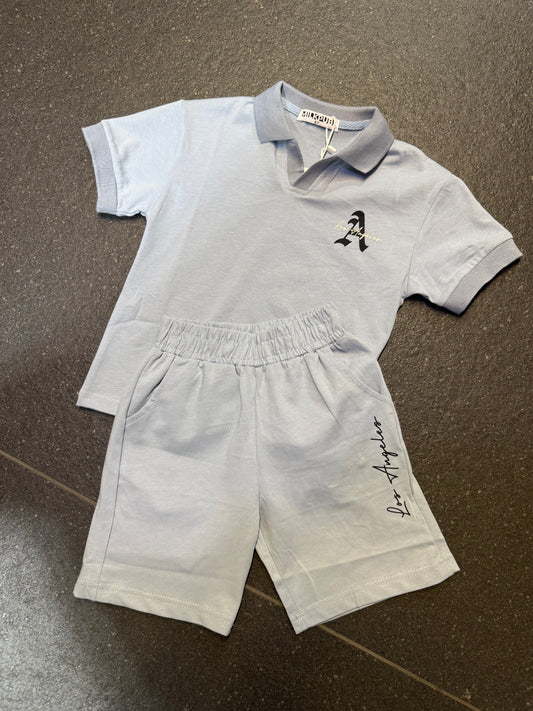 Set Los Angeles light blue