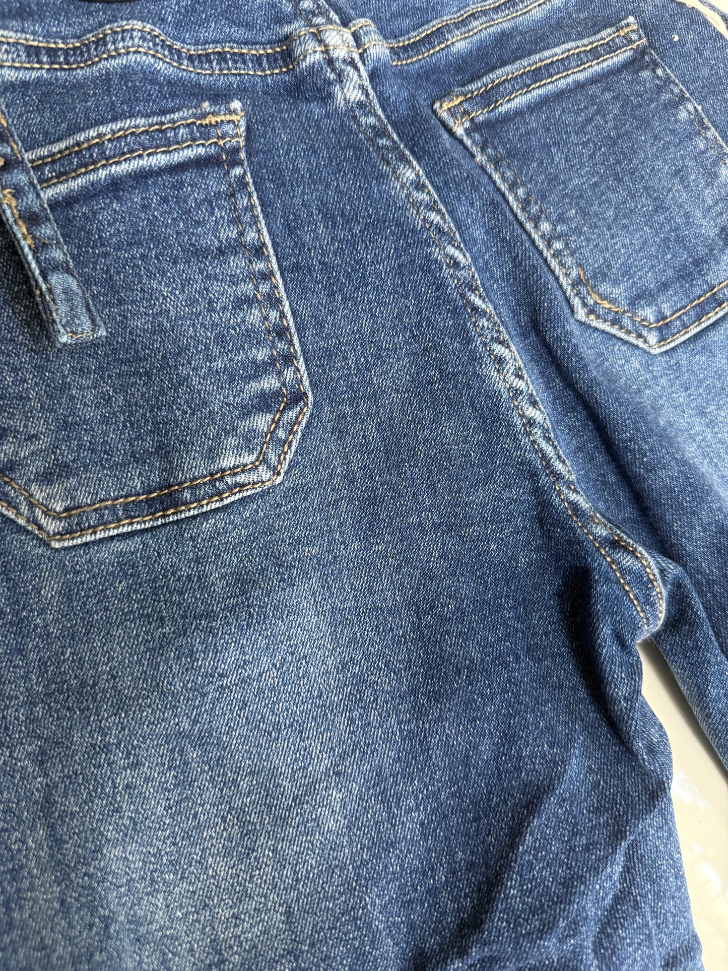 Denim strass girl blue
