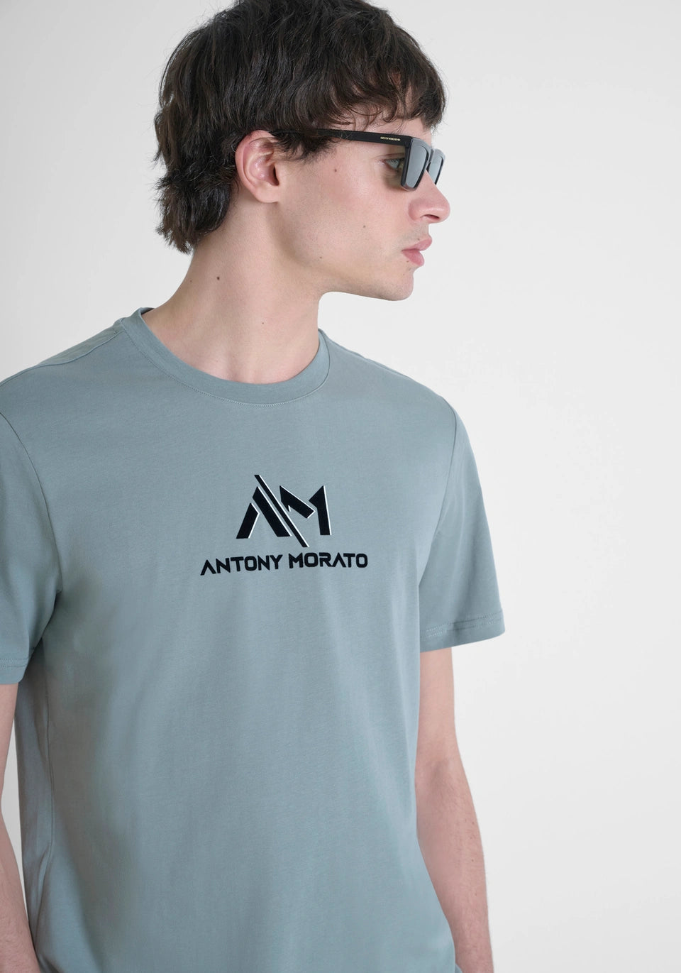 ANTONY MORATO COTTON REGULAR FIT T-SHIRT WITH LOGO PRINT