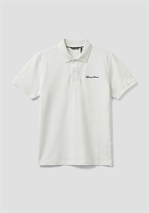 POLO REGULAR FIT antony morato WITH JAQUARD RIB COLLAR AND AM RUBBER CUNEO 3D LOGO PRINT