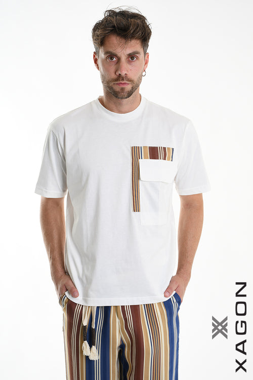 T-SHIRT Oversize Panna