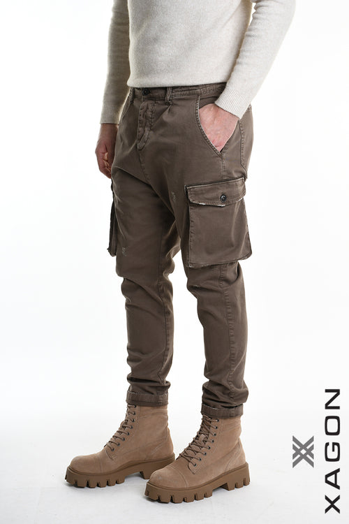 XAGON TROUSER 2CR4076 Comfort Fit Mud