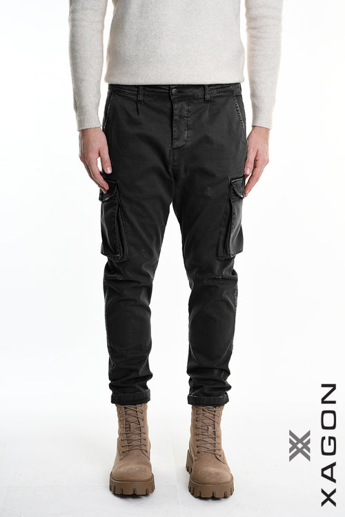XAGON TROUSER 2CR4076 Comfort Fit Black