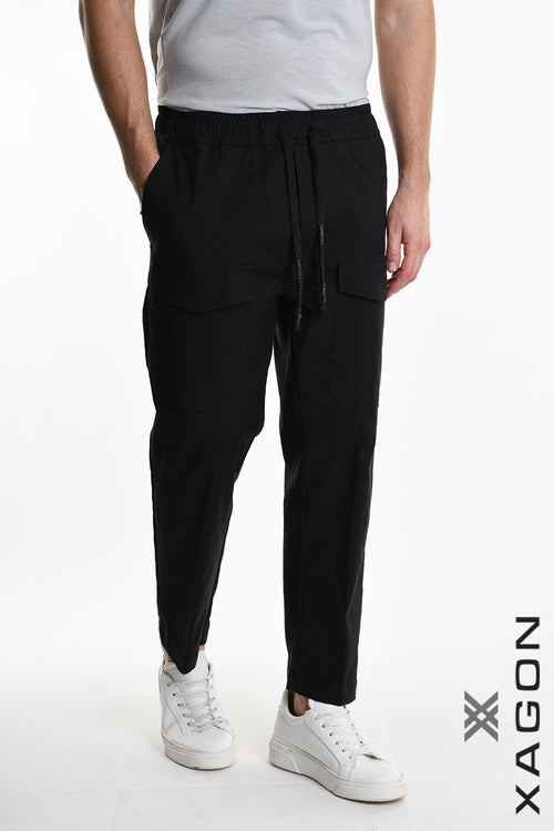 XAGON TROUSER 2ZUK384 Comfort Fit Stretch Black
