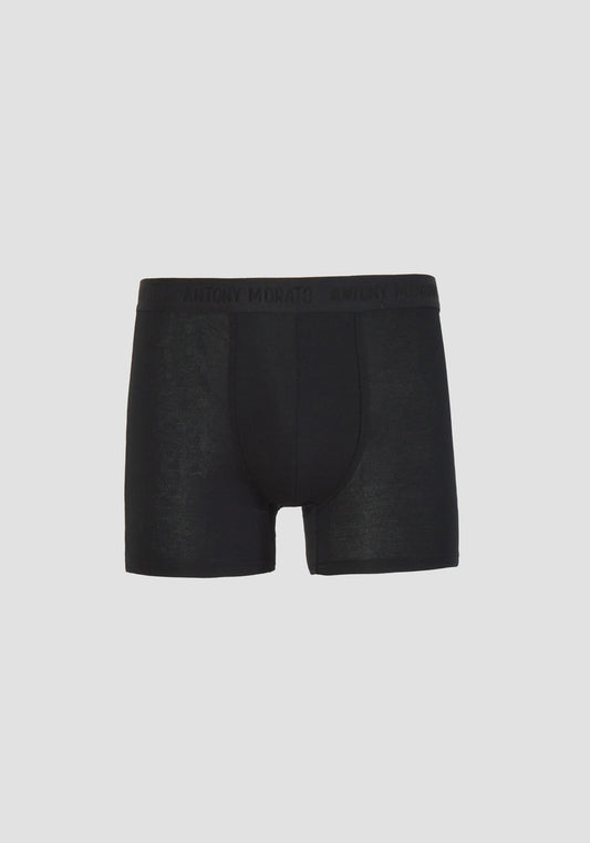NATURAL FIBRE BOXERS WITH ELASTIC WAISTBAND
