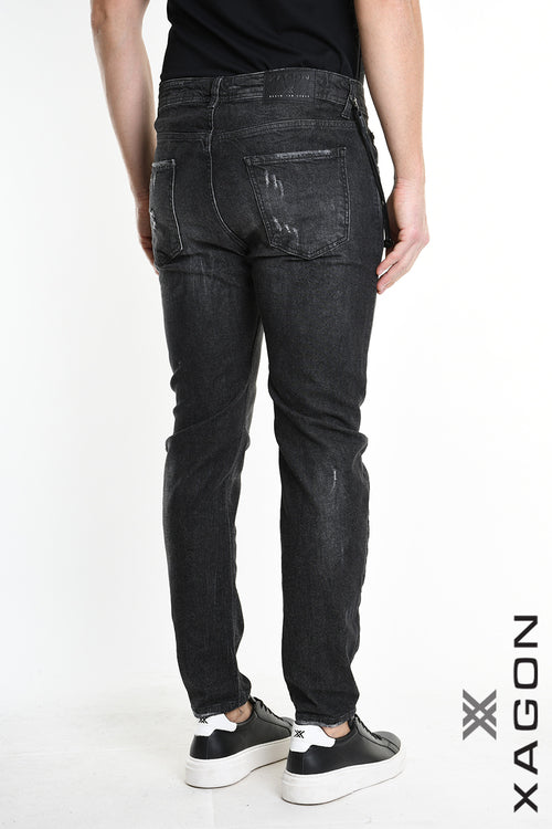JEANS UMR263 Skinny Stretch Black