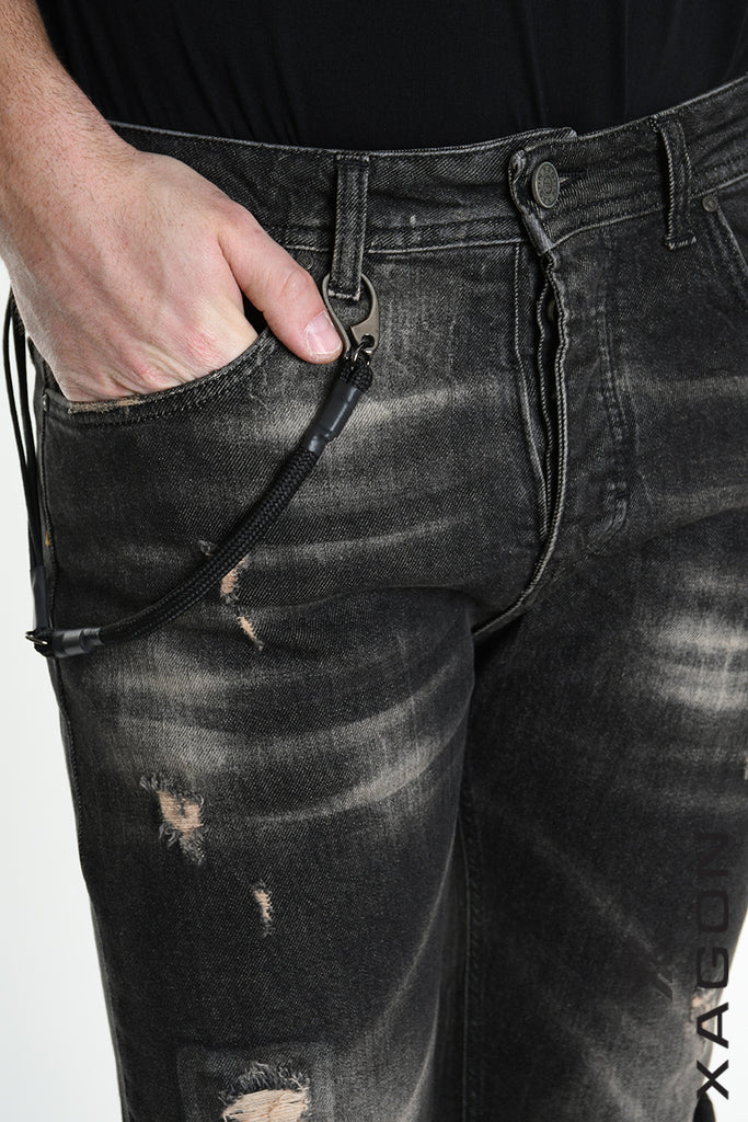 JEANS UMR264 Skinny Stretch Black