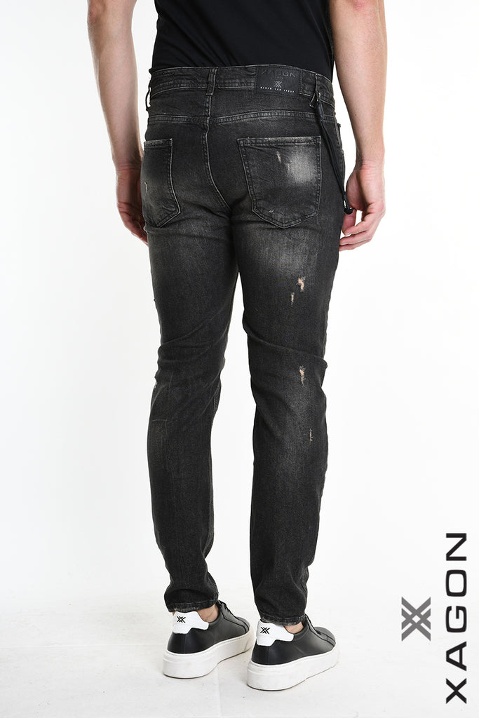 JEANS UMR264 Skinny Stretch Black